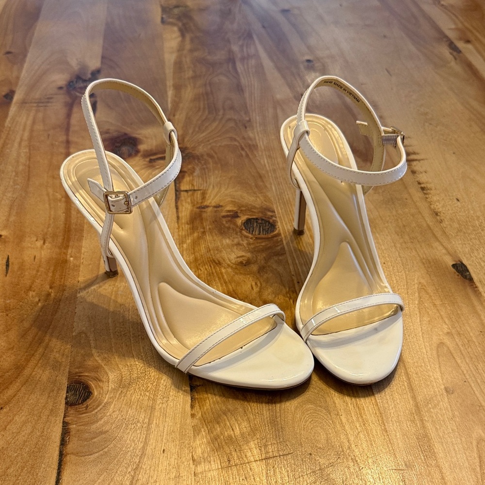 Elegant Cream Stiletto Heels